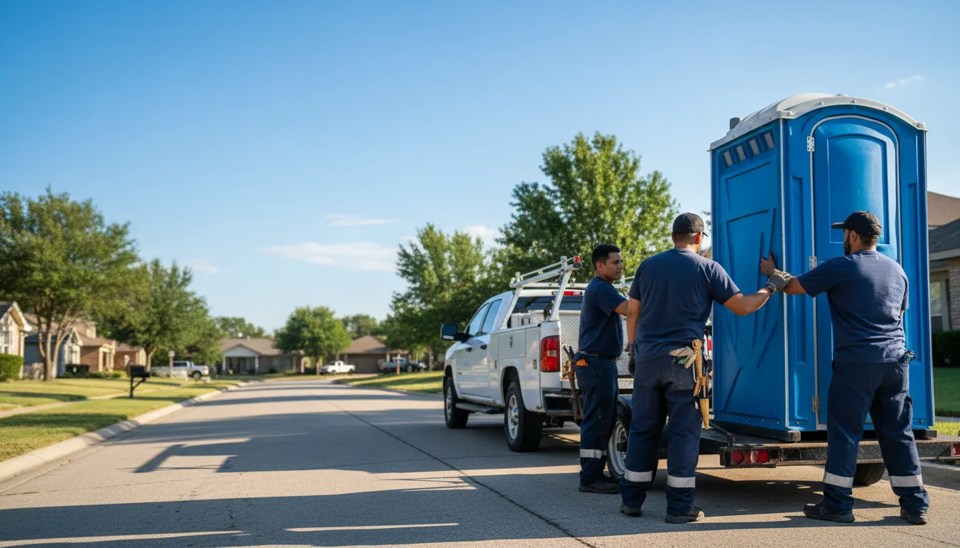 Portable Toilet Rental in De Soto, IA near me